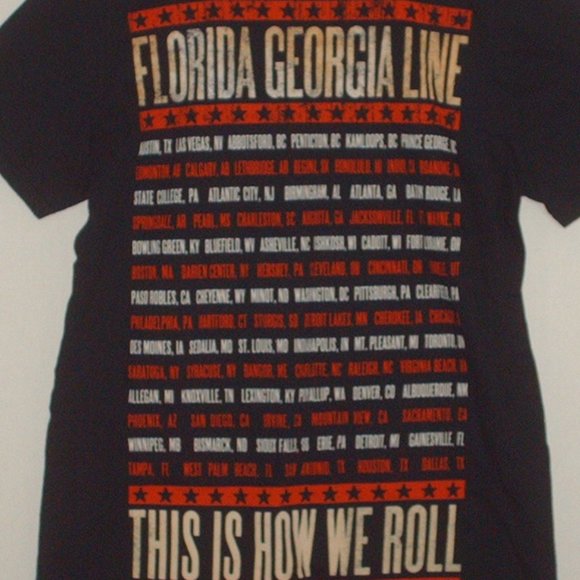 Florida Georgia Line This Is How We Roll T-shirt - Picture 5 of 5